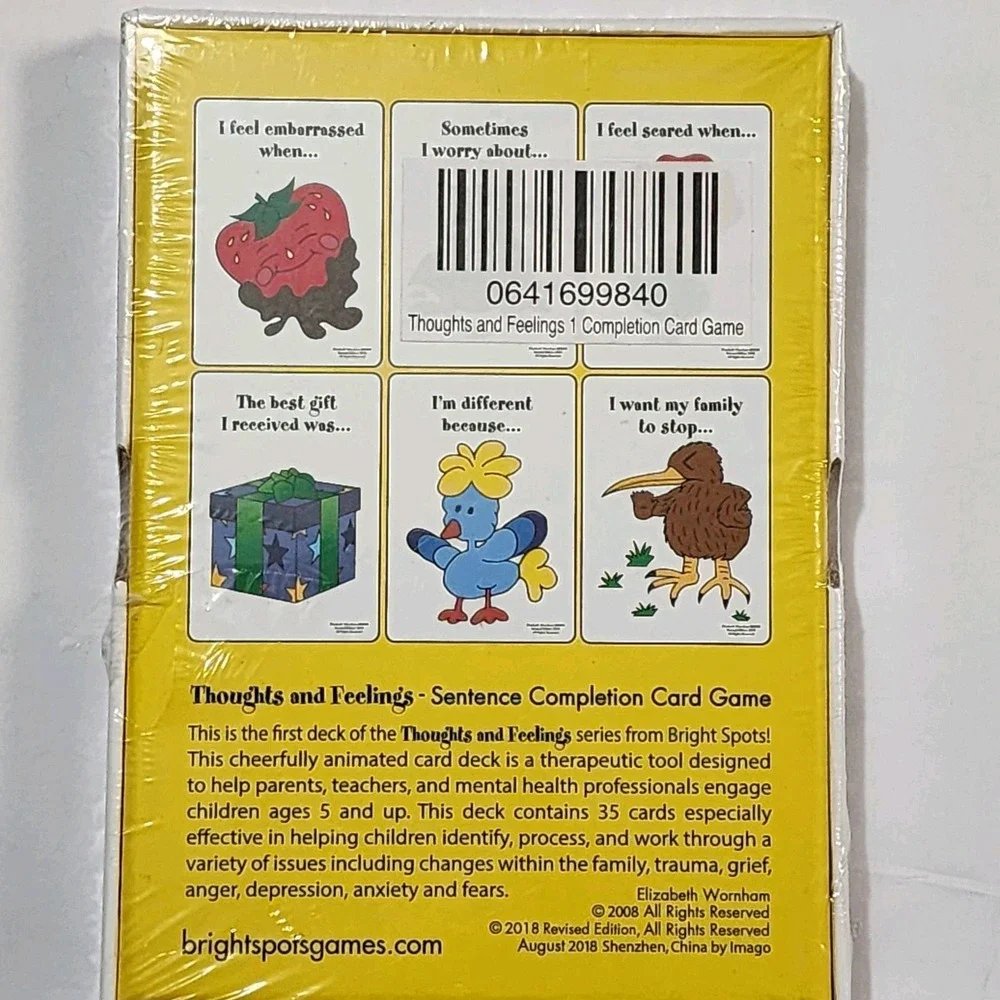 Bright Spots Therapeutic Fun Thoughts and Feelings Dr. Toy Winner New